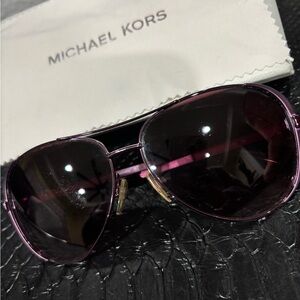 MICHAEL KORS plum sunglasses